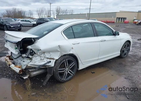 2017 Honda Accord Sport Se z USA, uszkodzony, nr VIN 1HGCR2F1XHA027891